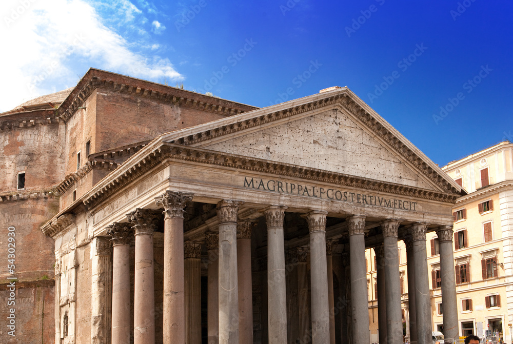 Italy. Rome. An ancient Pantheon