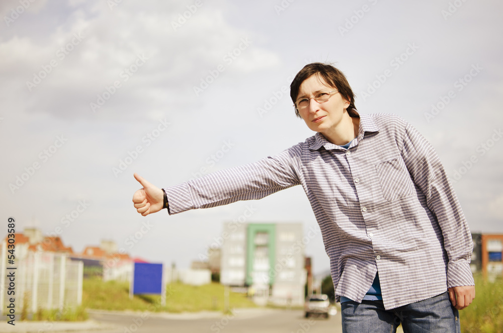 Hitchhiking - Need a drive Hitchhiking - Need a drive