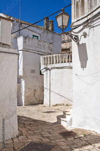 Alleyway. Ceglie Messapica. Puglia. Italy. photo