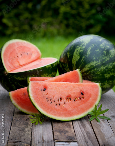 Fresh water melons