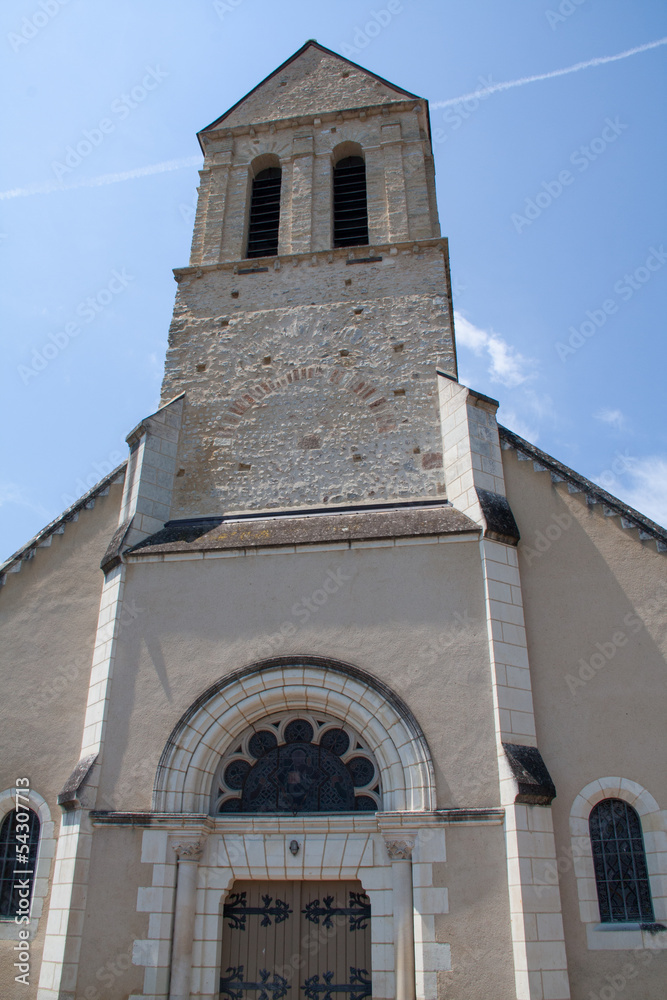 L'église de Reignac sur Indre
