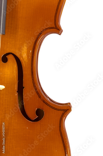 Violin detail photo