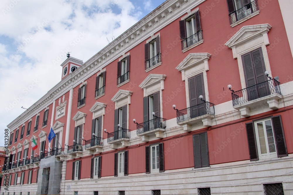 Naklejka premium rue de bari