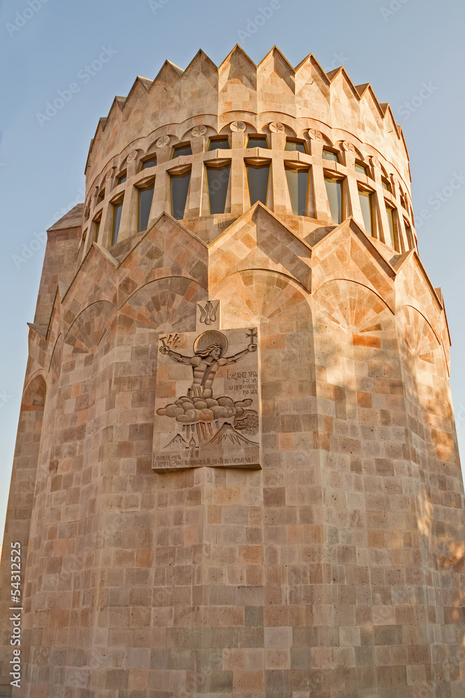 The stone building in the territory of Echmiadzin