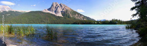 Lac emerald canada rocheuse