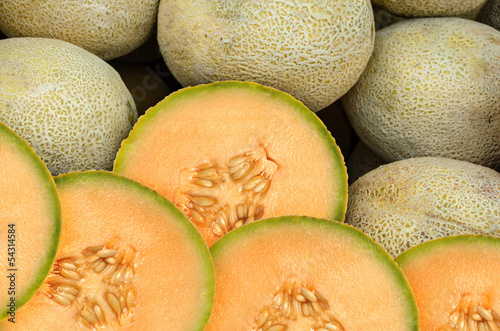 Photographie Cantaloupe Melon