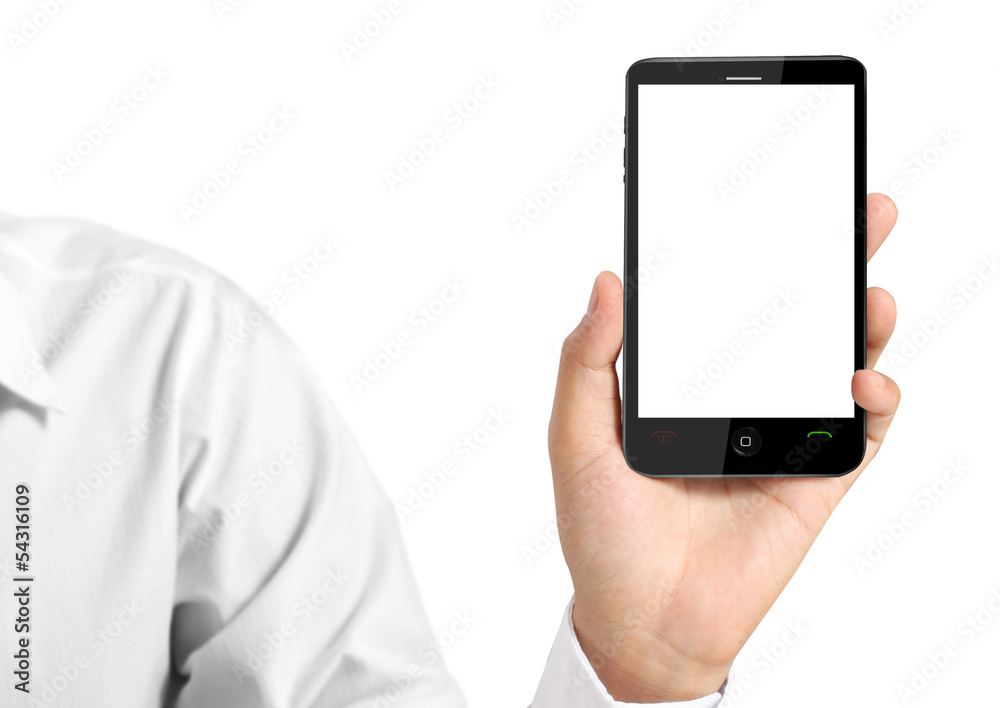  mobile phone in a hand