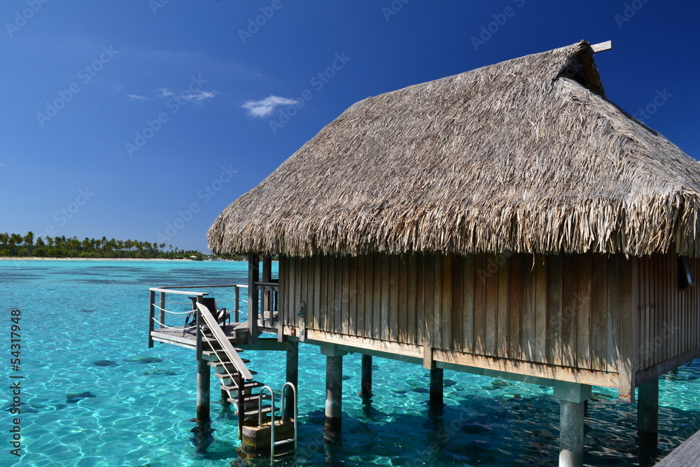 Paradise resort, Tahiti, French Polynesia