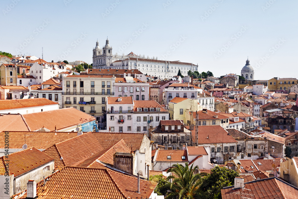 Stadtviertel Alfama in Lissabon