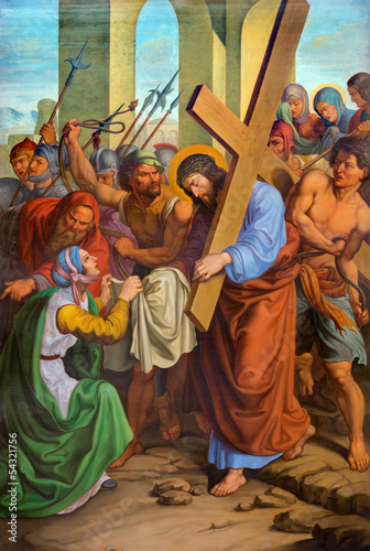 Photography Vienna - Jesus and Veronica on the cross way