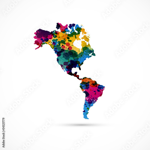 continent américain
