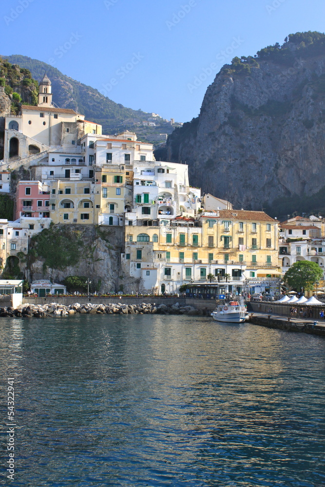 Port et village d'Amalfi - Côte Amalfitaine - Italie