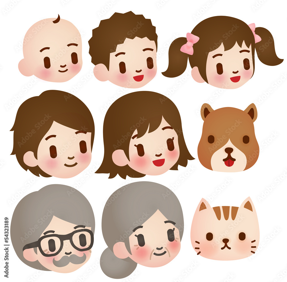Collection of Cute Family Collection of Cute Family