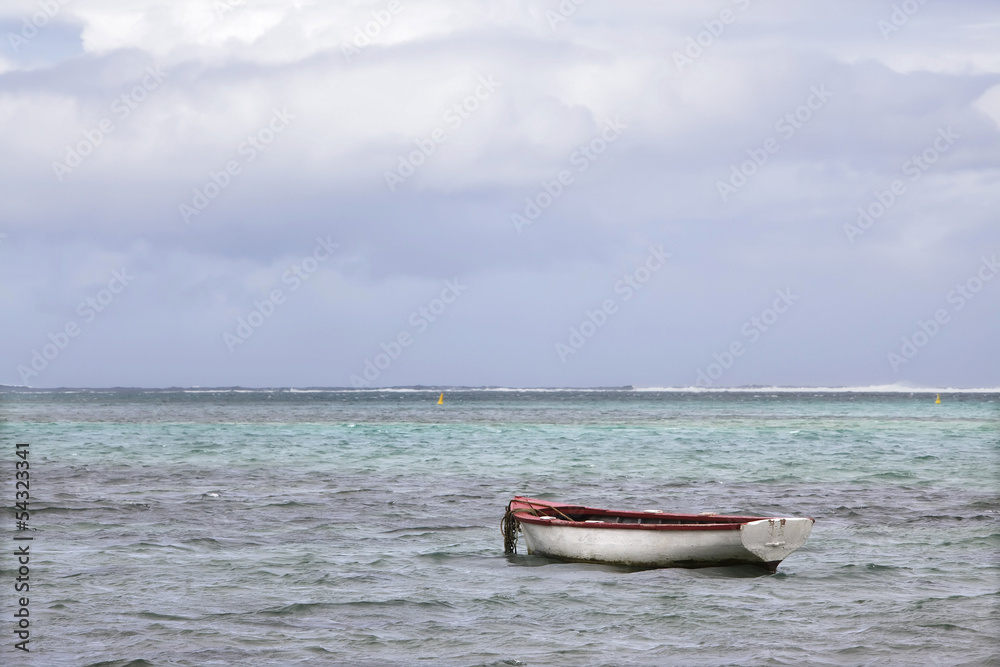 Naklejka premium Fishing boat