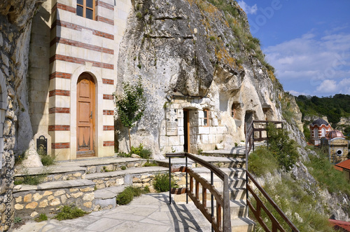 The rock monastery 