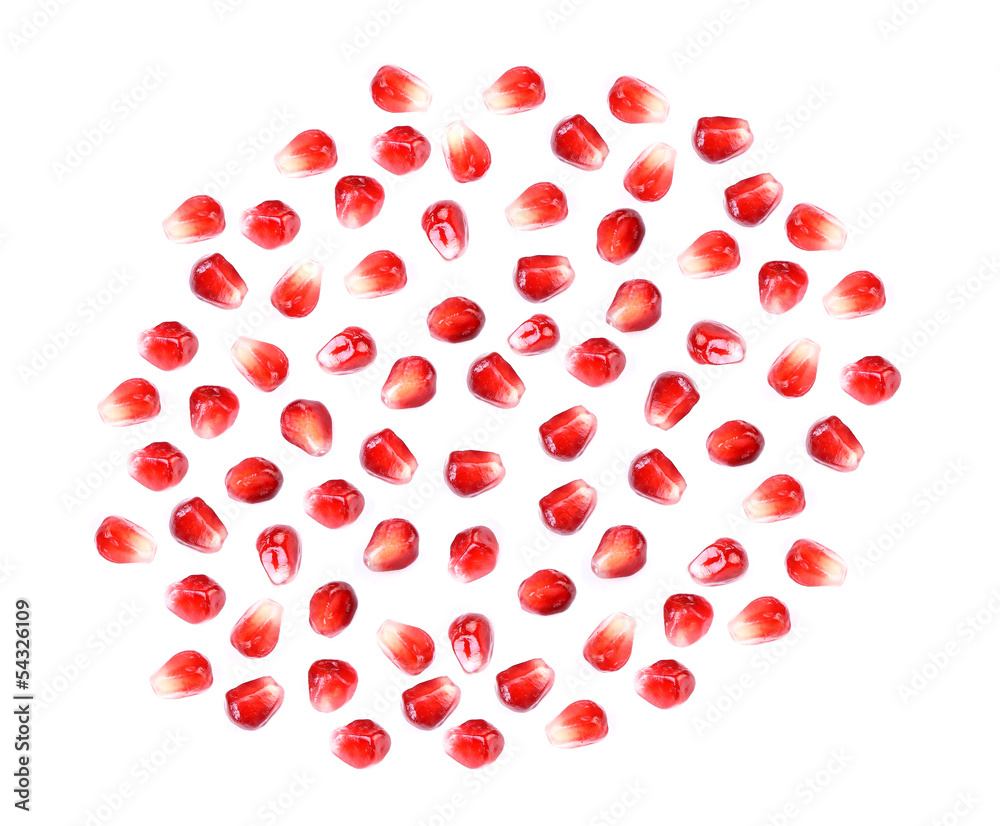 Pomegranate fruit seeds