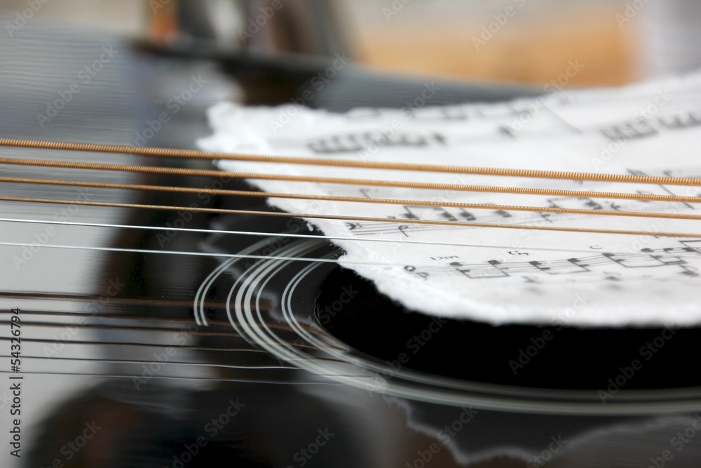 Naklejka premium Gitarre