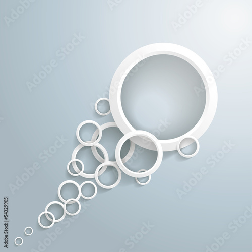White Bubbles Tail