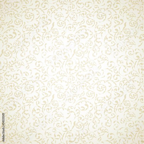 Damask seamless pattern