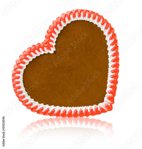Rotes Lebkuchenherz
