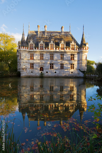 Azay-le-Rideau chateau, France © neirfy