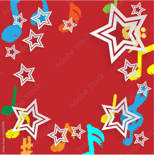 Abstract music background