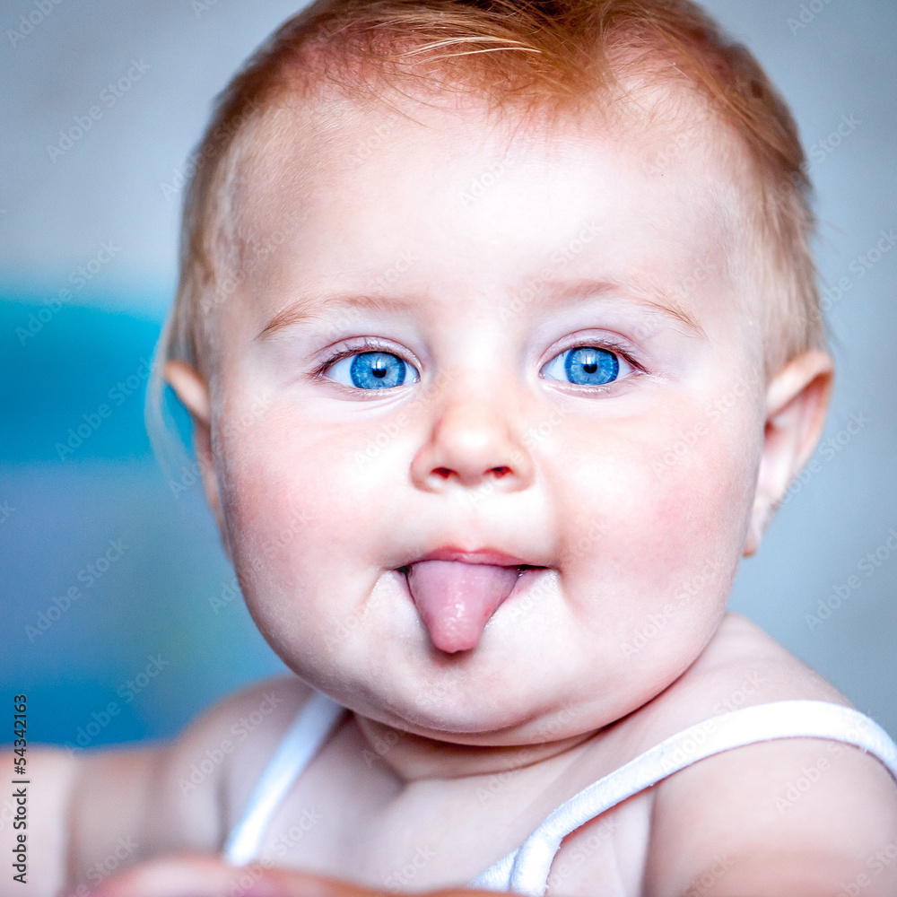 cute blue-eyed baby cute blue-eyed baby