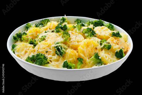 Broccoli gratin