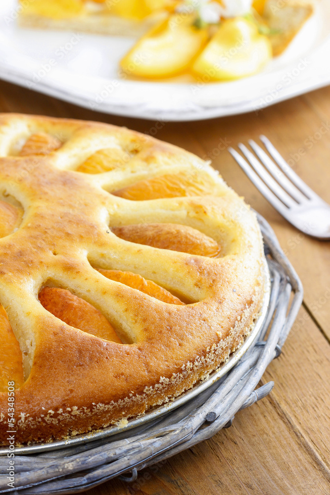 Apricot pie Apricot pie