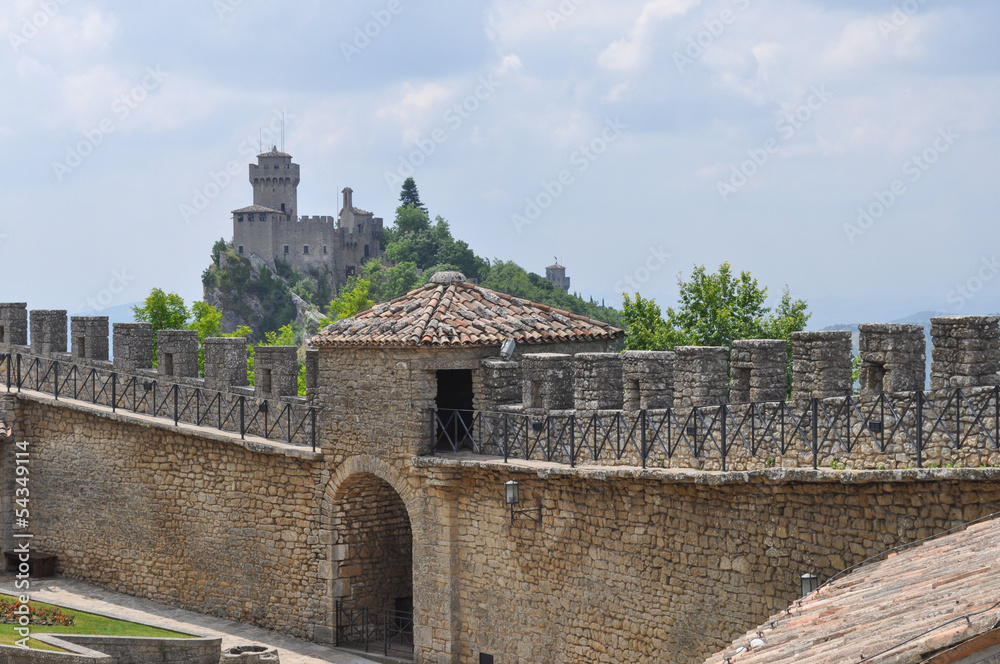 Fototapeta premium Rocca Guaita San Marino