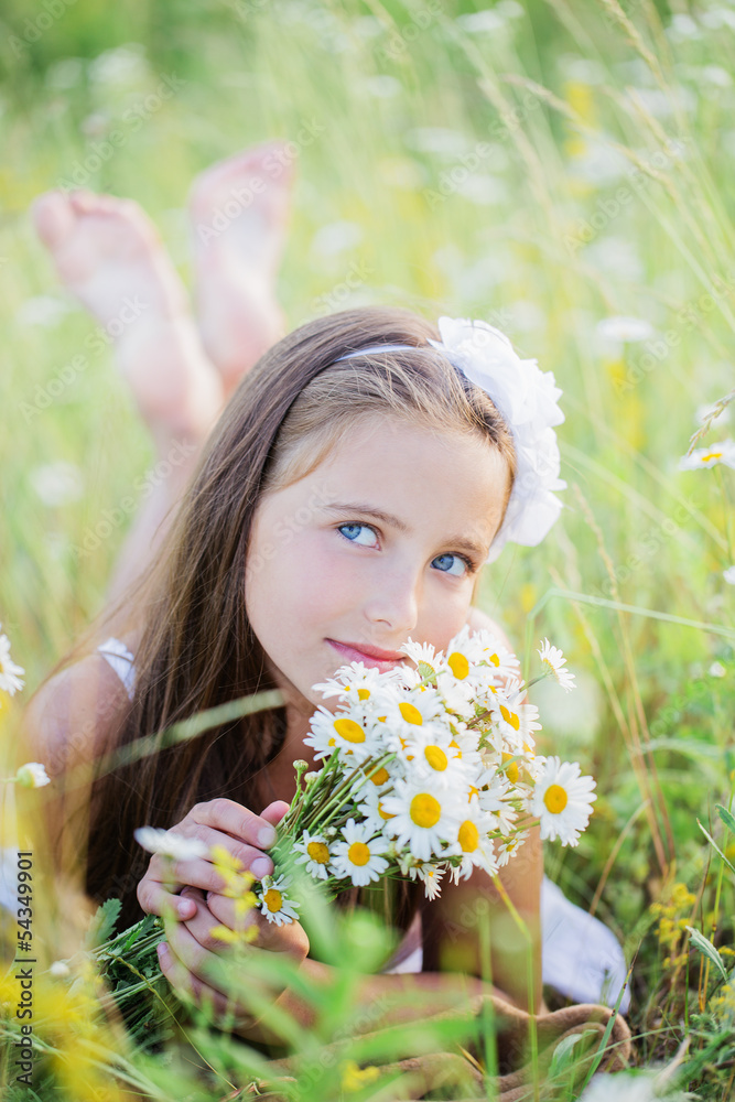 beautiful girl with flowers beautiful girl with flowers