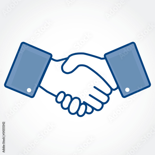 Shaking hands