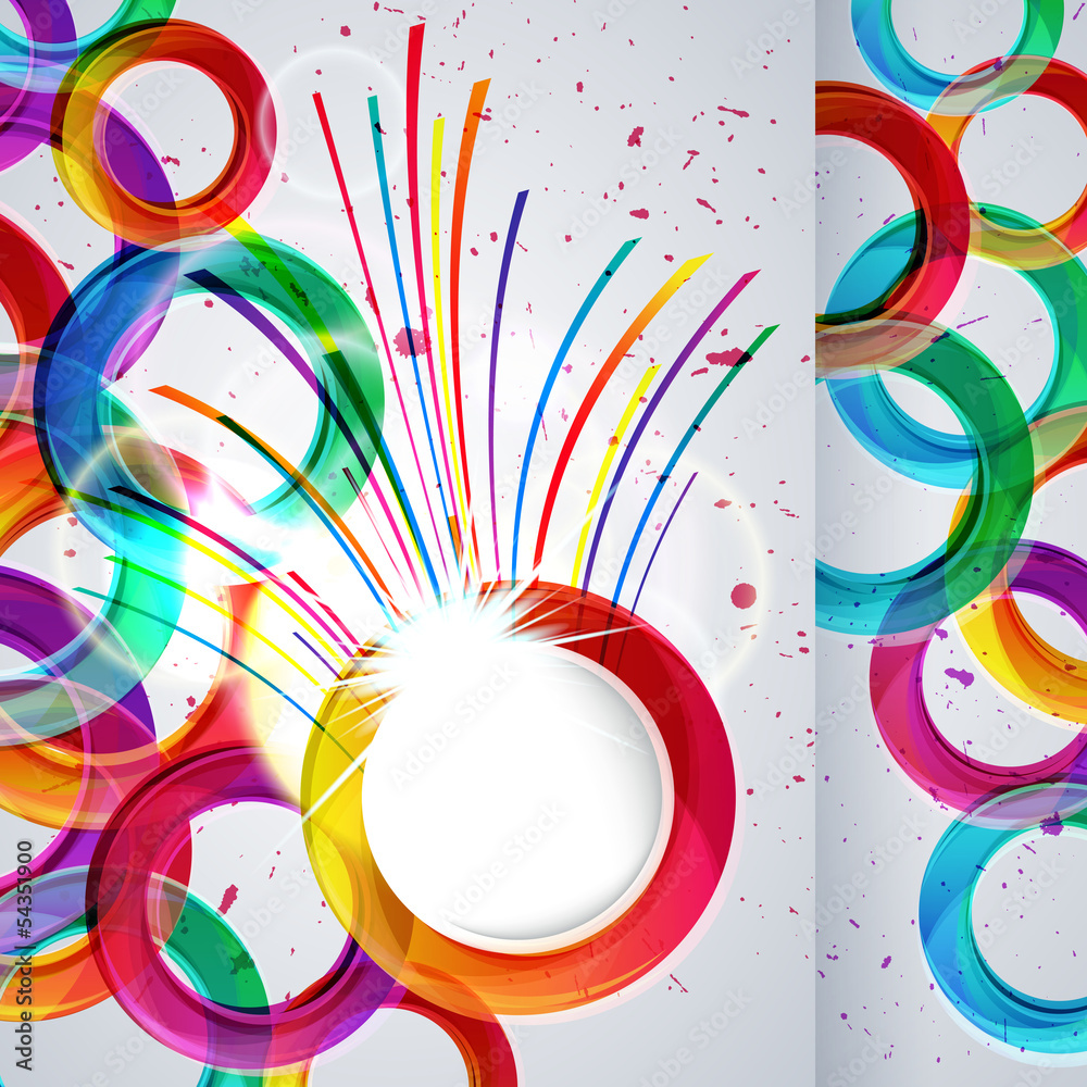 Obraz premium Abstract background with design elements.