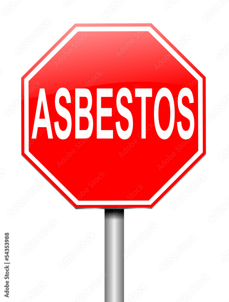 Asbestos concept. Asbestos concept.