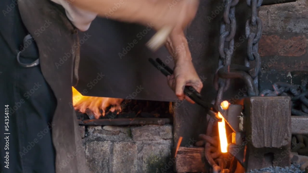 Chain Making - shaping the link. Chain Making - shaping the link.