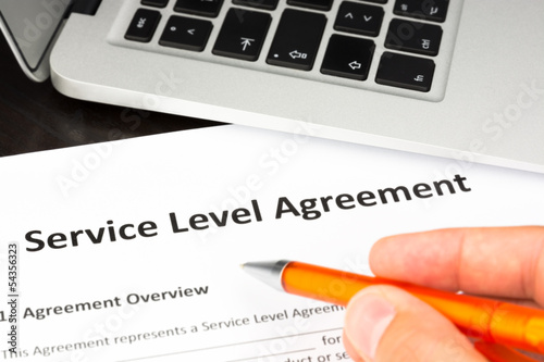 Service Level Agreement Contract photo