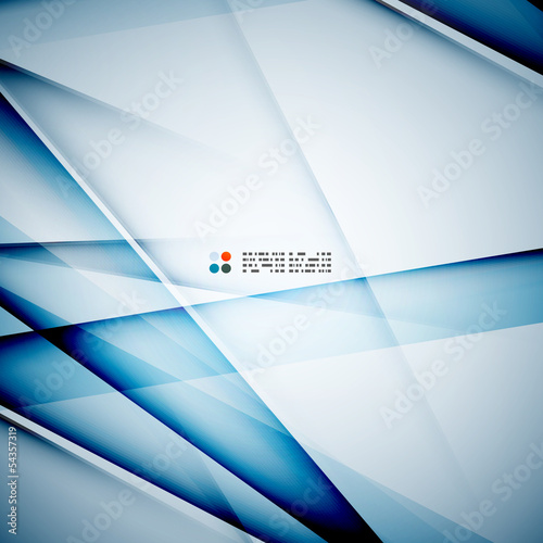 Modern glass straight lines