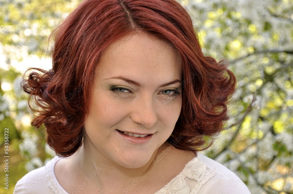 Fototapeta premium Flirting woman