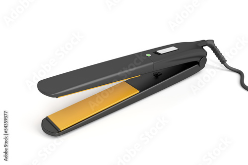 Ceramic hair straightener
