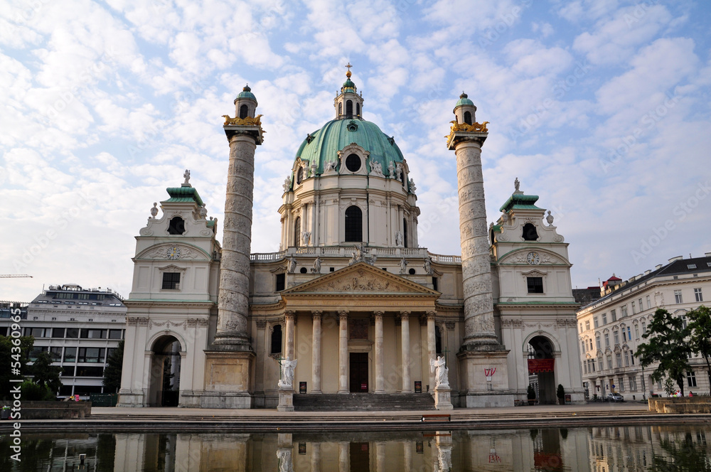 Karlskirche in Wien, Österreich