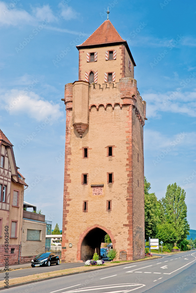 Das Mainzer Tor in Miltenberg am Main