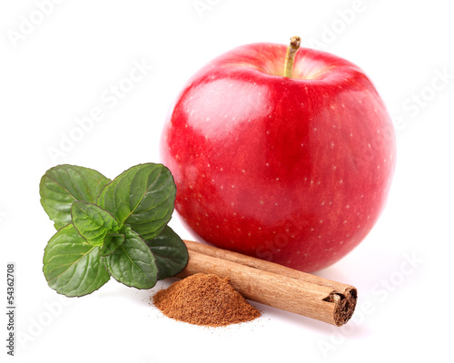 Apple with spices