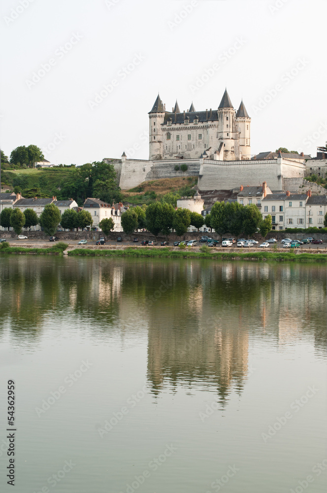 Château de Saumur en bord de Loire Château de Saumur en bord de Loire