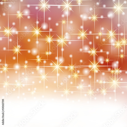 Weihnachten Hintergrund Orange Sterne