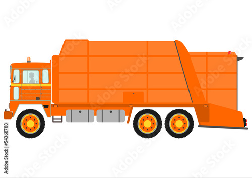 Garbage truck