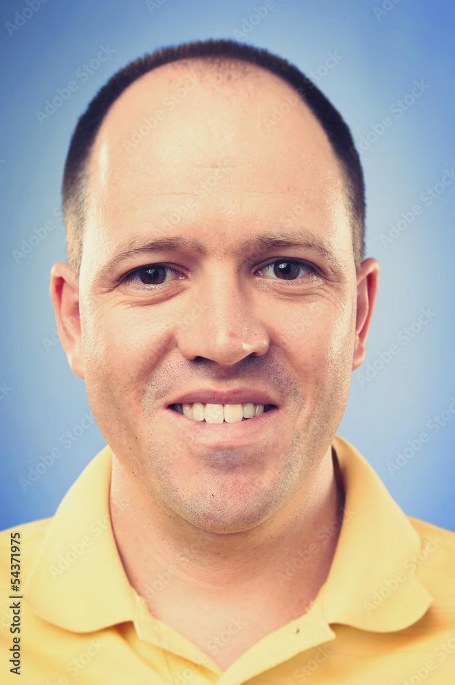 Obraz premium smiling portrait man