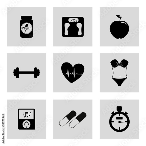 gym icons