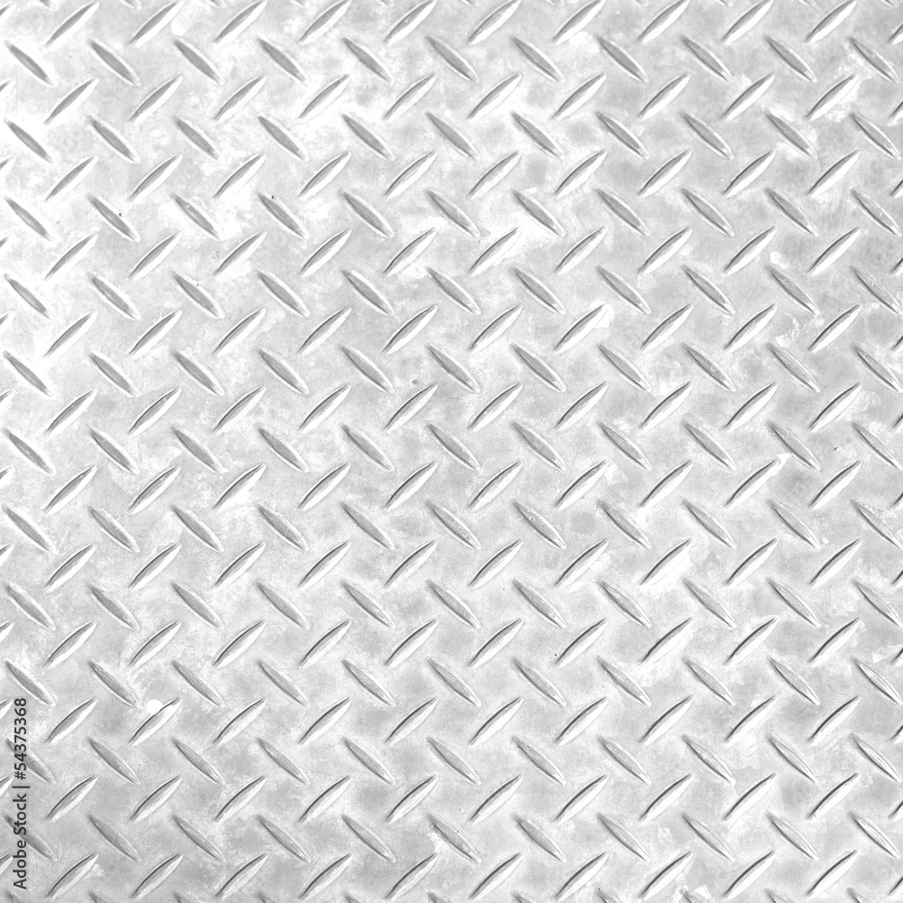Background of white metal Background of white metal