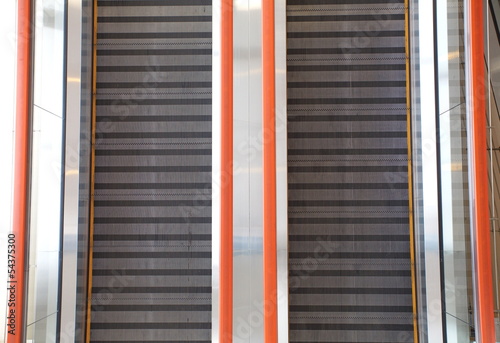 Empty escalator stairs © torsakarin