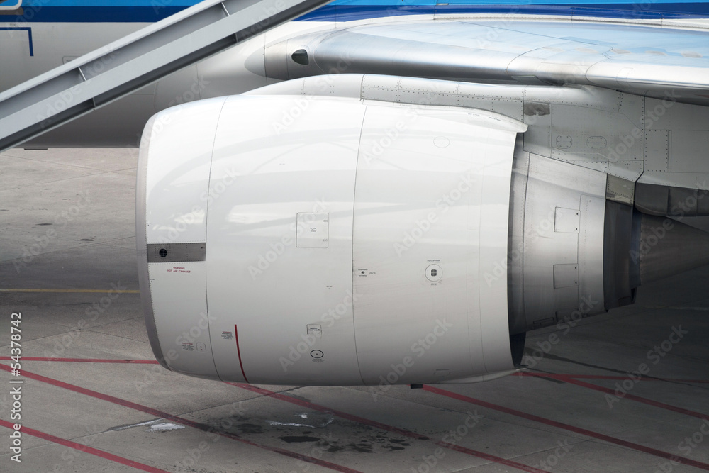 Fototapeta premium Airplane Turbine